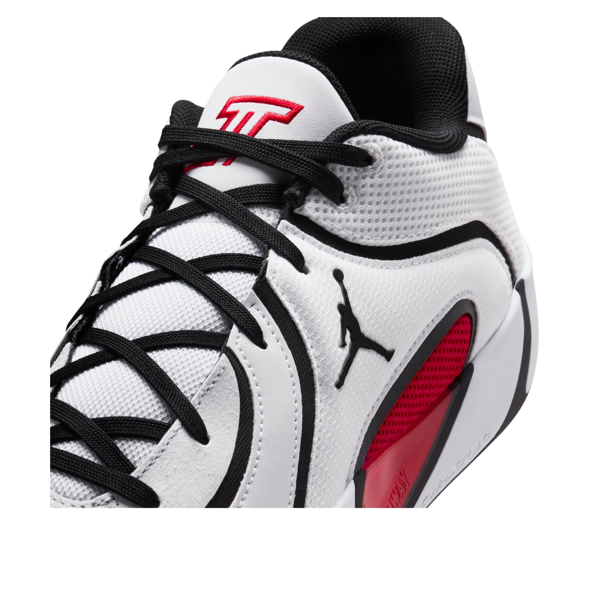 Air Jordan Tatum 4 PF 'White Black University Red' HQ4613-101