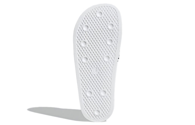 (WMNS) adidas Adilette Slides 'White Black' FX5922