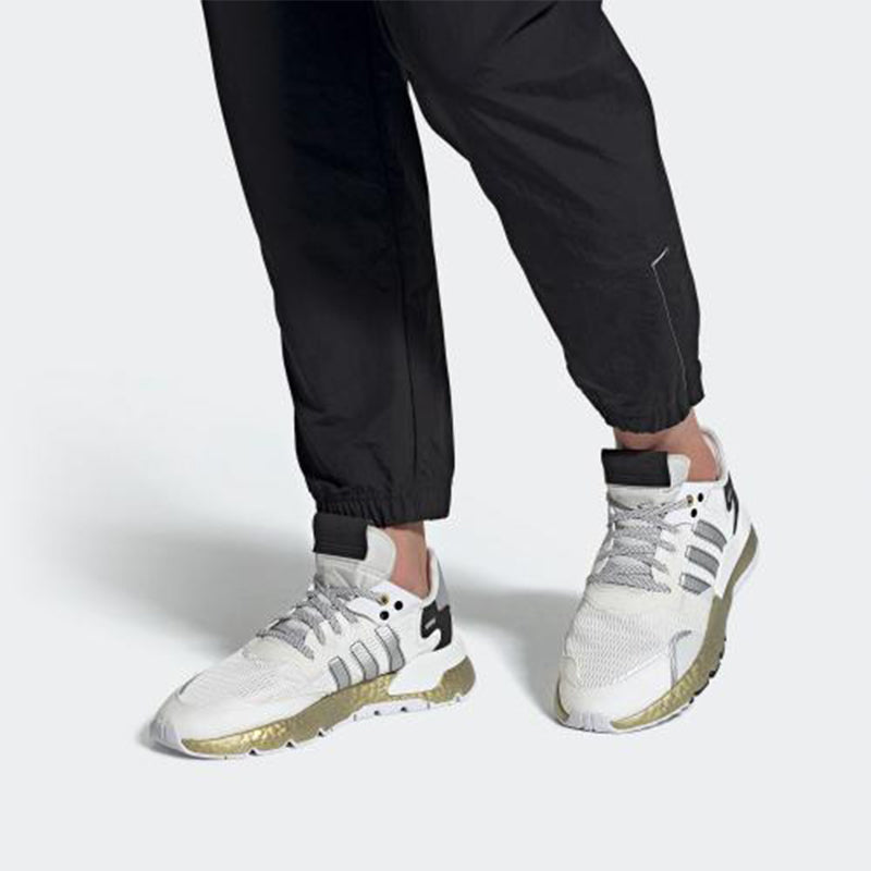 adidas Nite Jogger 'White Gold Metallic' FW6147