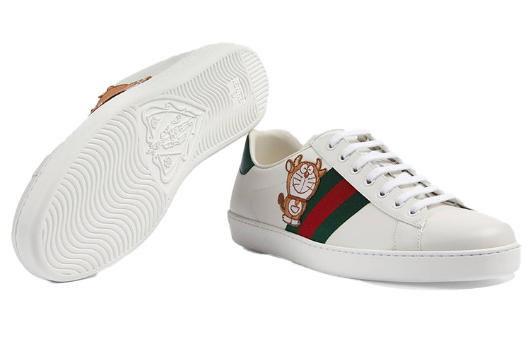 Gucci x Doraemon Ace Sneaker 'Ivory Devil Patch' 655060-0FIU0-9091