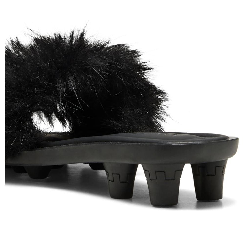 (WMNS) PUMA x FENTY Cat Cleat Sandals 'Chic Fur Black' 404768-02