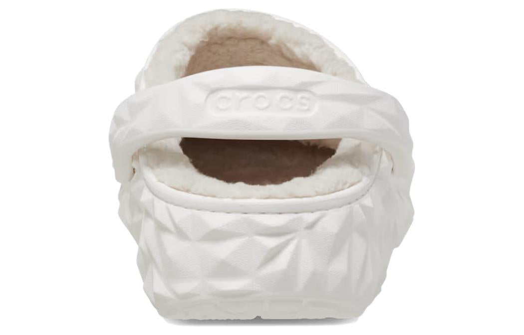 Crocs Classic Lined Geometric Clogs 'White' 210069-100