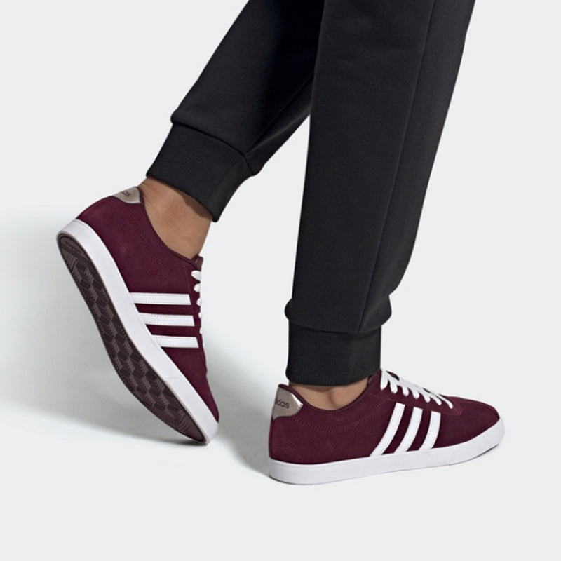 (WMNS) adidas neo Courtset 'Red White' EE8323