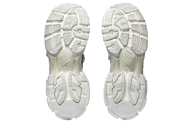Balenciaga Runner Graffiti Sneakers 'Black and White Mesh and Nylon' 677403W3RBQ9010