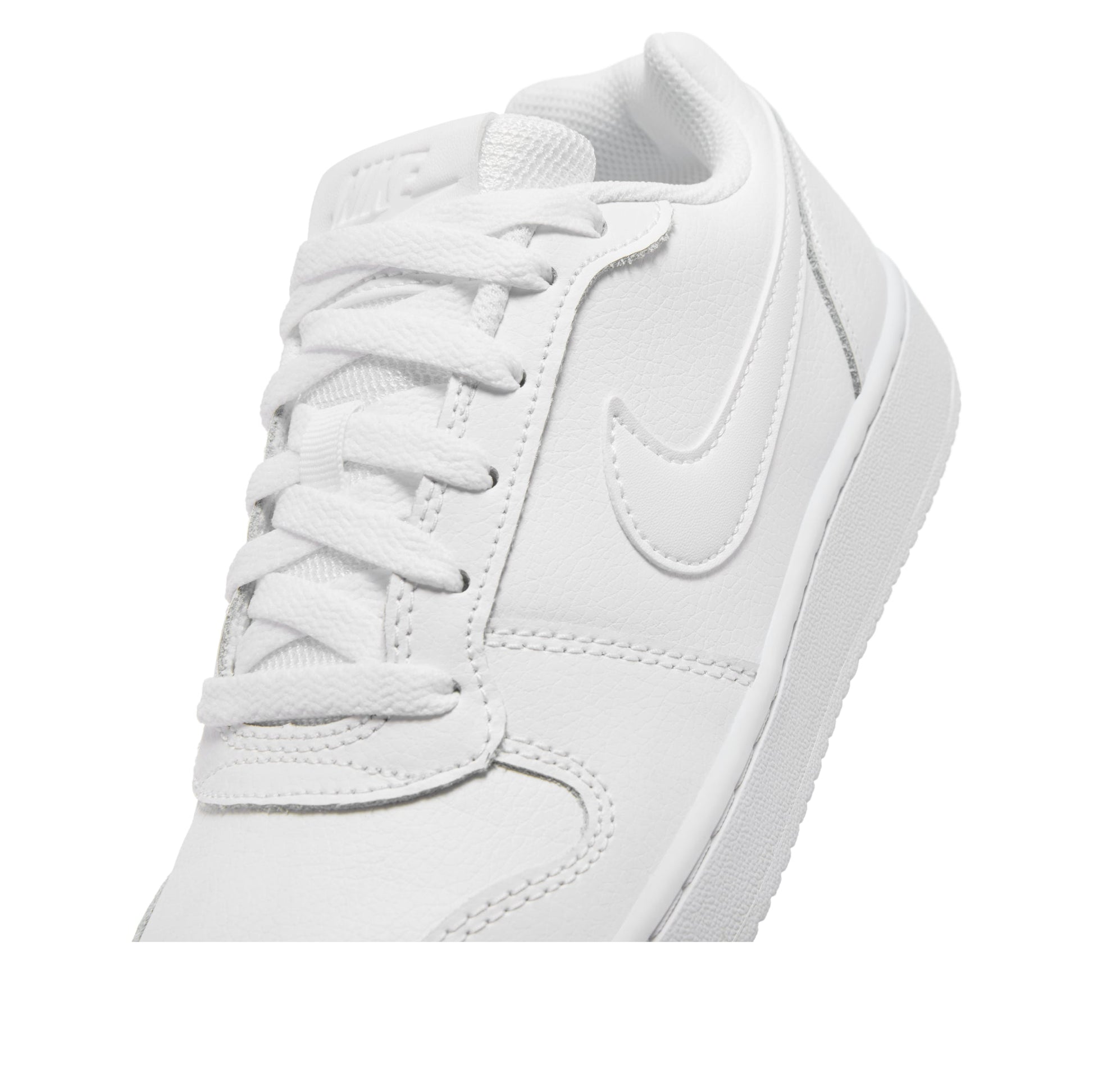 (WMNS) Nike Ebernon Low 'Triple White' AQ1779-100