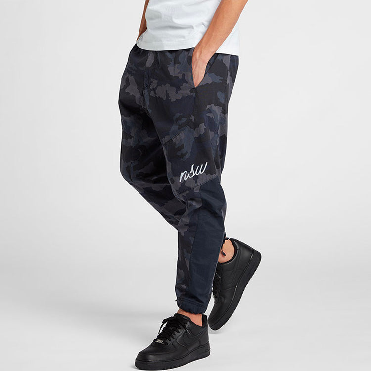 Nike Sportswear Nsw Camo Camouflage Bundle Feet Casual Cargo Long Pants Camouflage 930255-475
