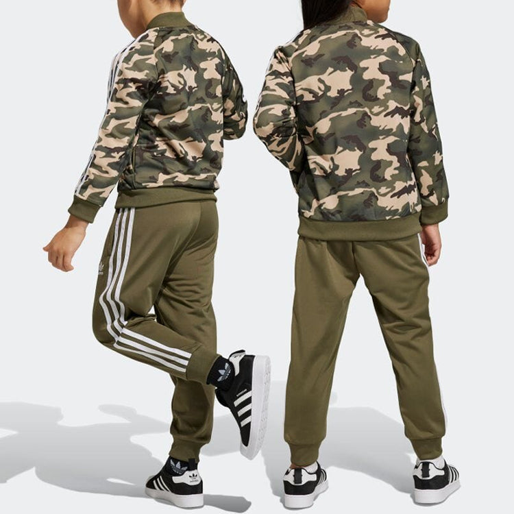 (PS) adidas Originals Camo SST Set 'Green' IC2129
