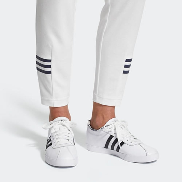 (WMNS) adidas neo Courtset White/Black BB7322