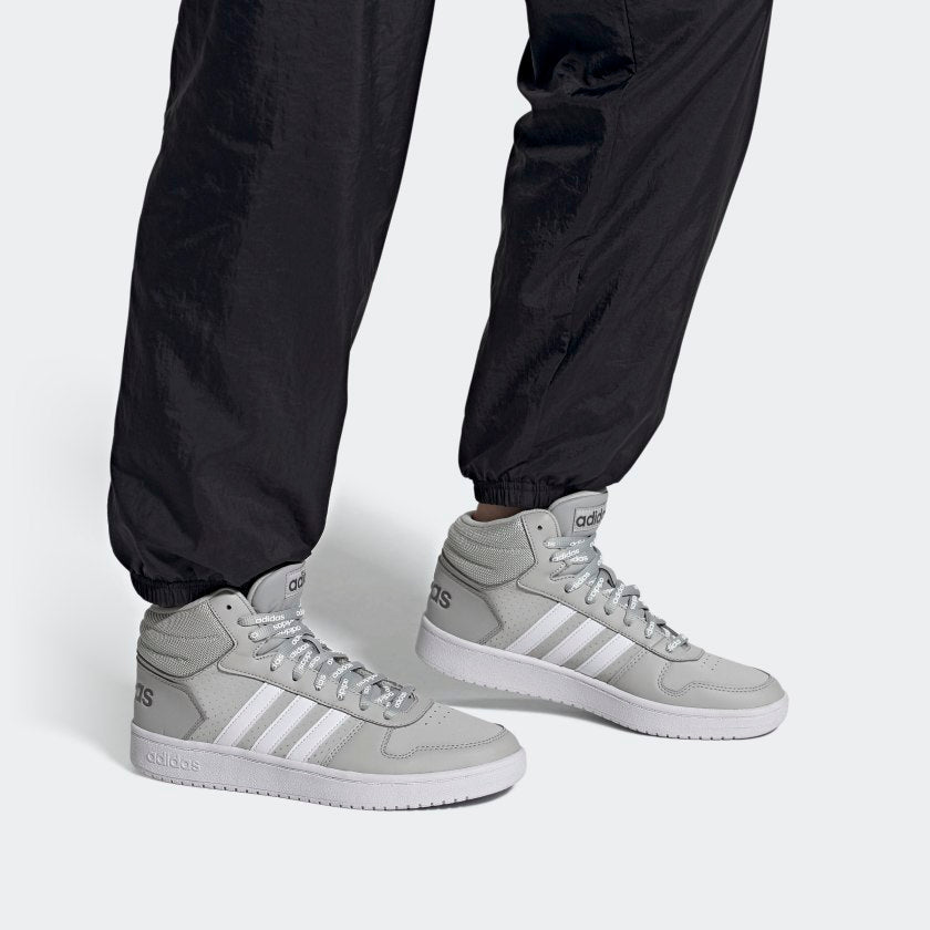 adidas Hoops 2.0 Mid 'Grey' FW4477