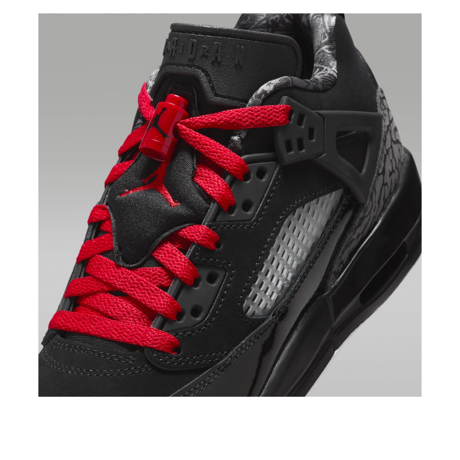 (GS) Air Jordan Spizike Low 'Black Classic Green Red' FQ3950-060