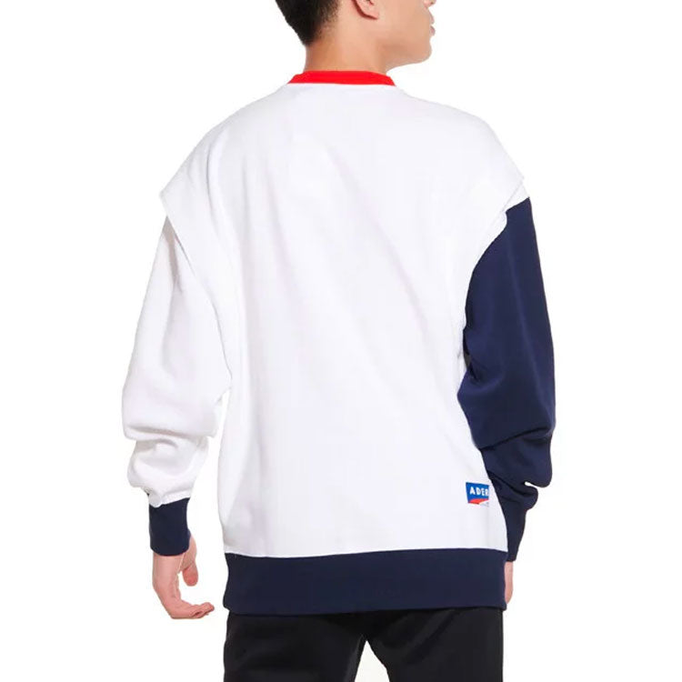 PUMA X Ader Error Crew Neck Pullover Sweatshirt 'White' 578489-02