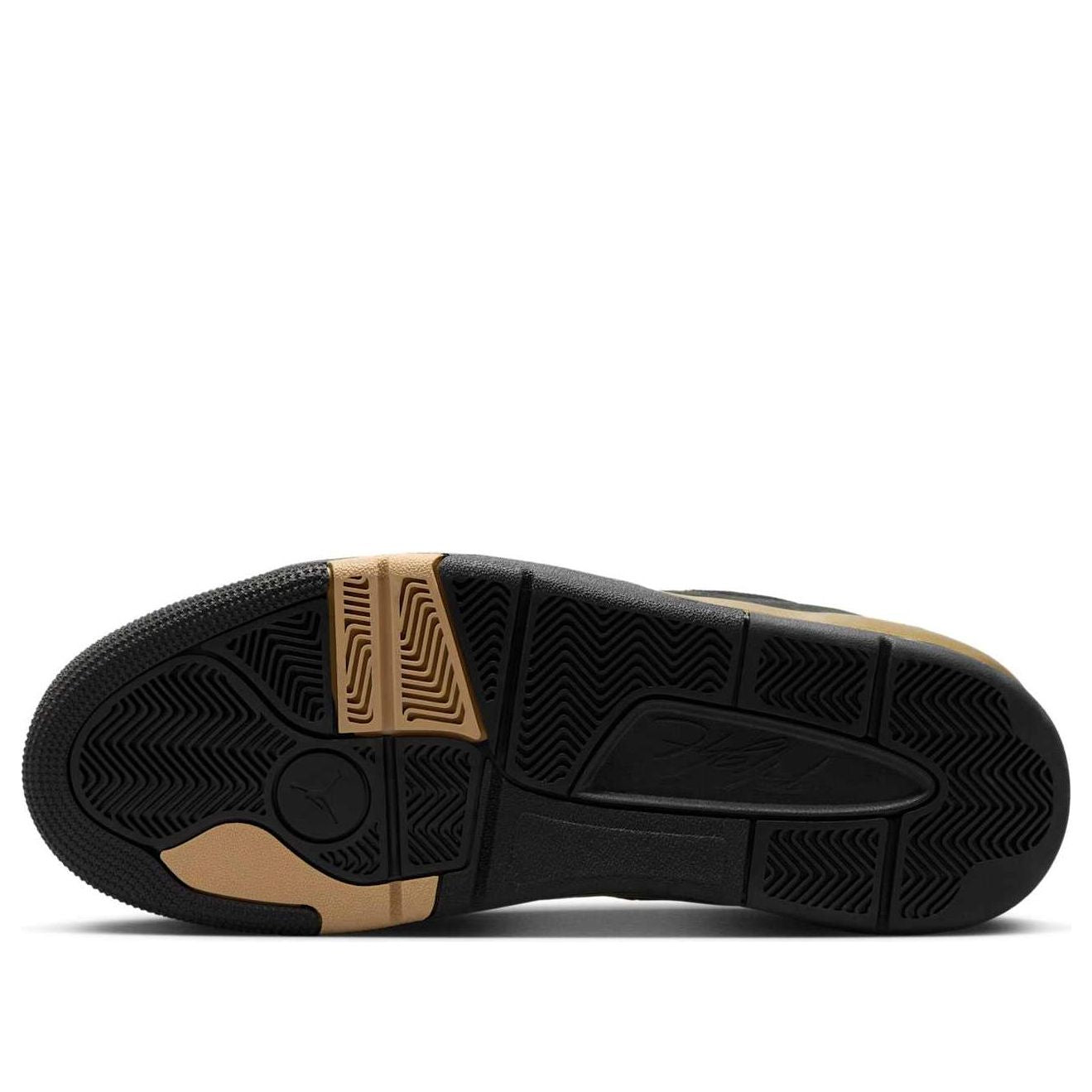 Air Jordan Flight 'Court Black Metallic Gold' HF3255-070