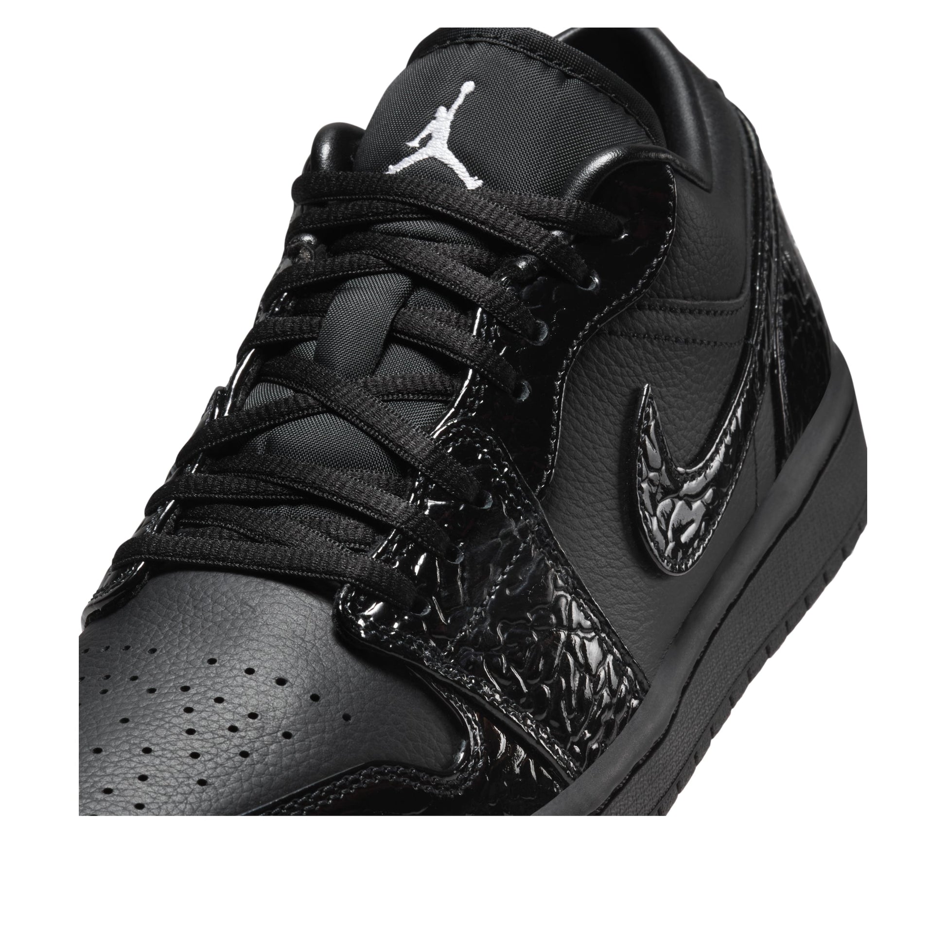 (WMNS) Air Jordan 1 Low SE 'Black Patent' HJ7743-010