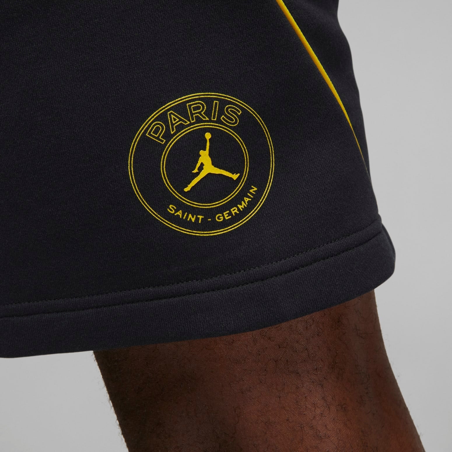 Air Jordan Paris-Saint Germain Fleece Shorts 'Black' DV0619-010