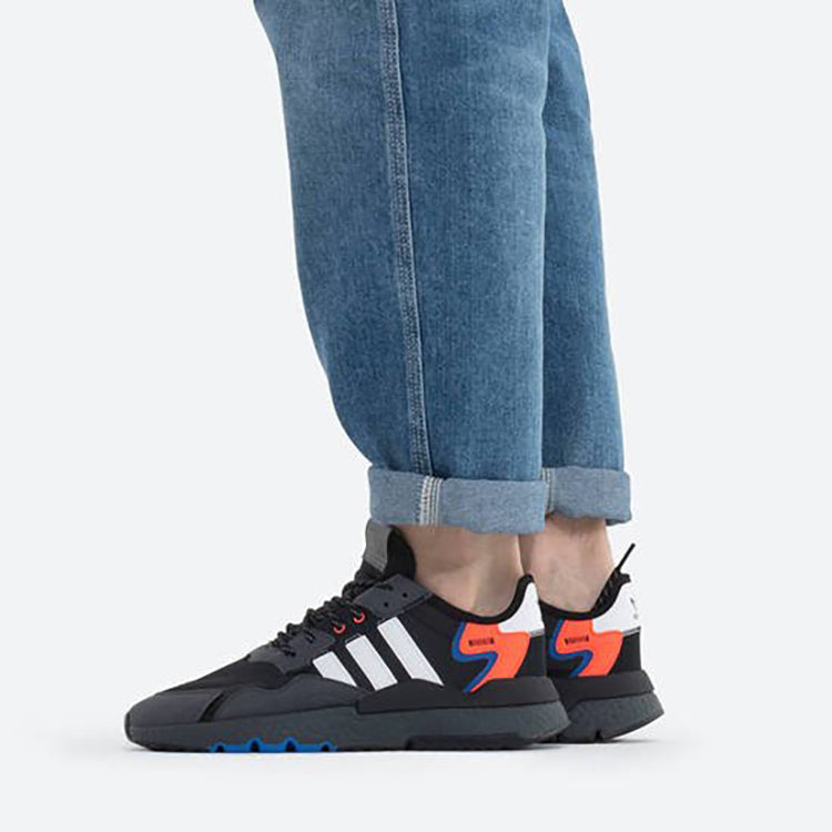 adidas NITE JOGGER 'Gray White Red' FX6834