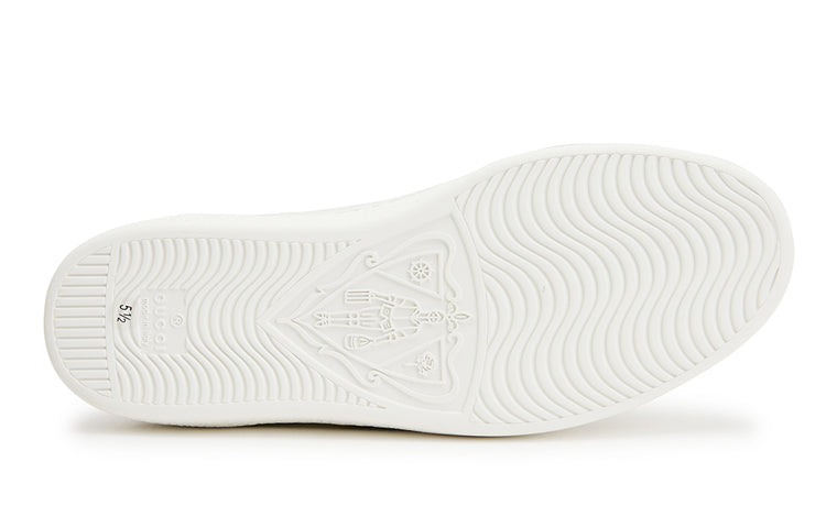 Gucci New Ace Grip-Strap Low 'White' 548699-DOPE0-9095