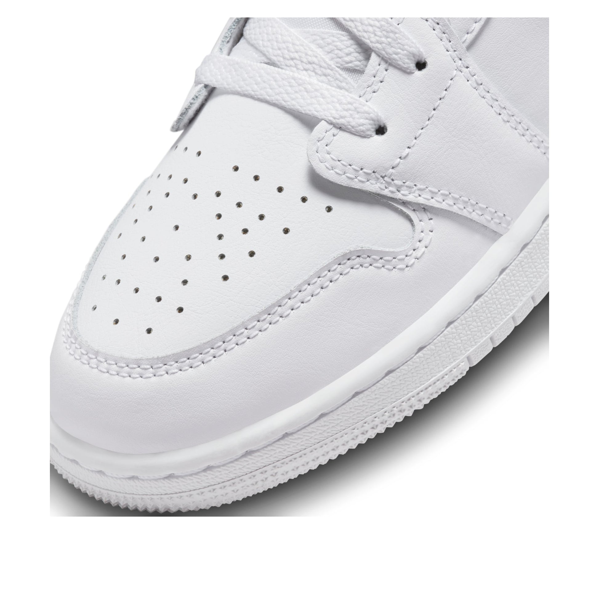 (GS) Air Jordan 1 Low 'Triple White 2023' 553560-136