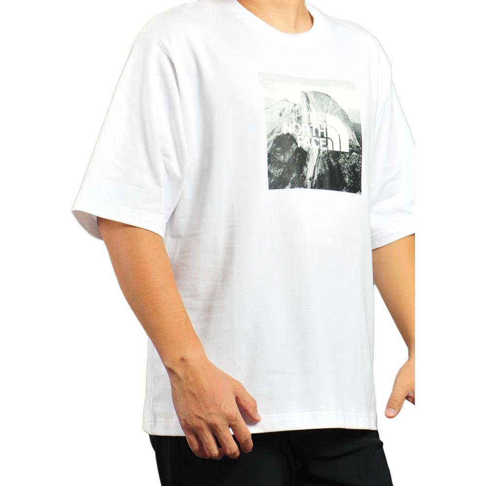 THE NORTH FACE Printed Short-Sleeved White NF0A499VFN41