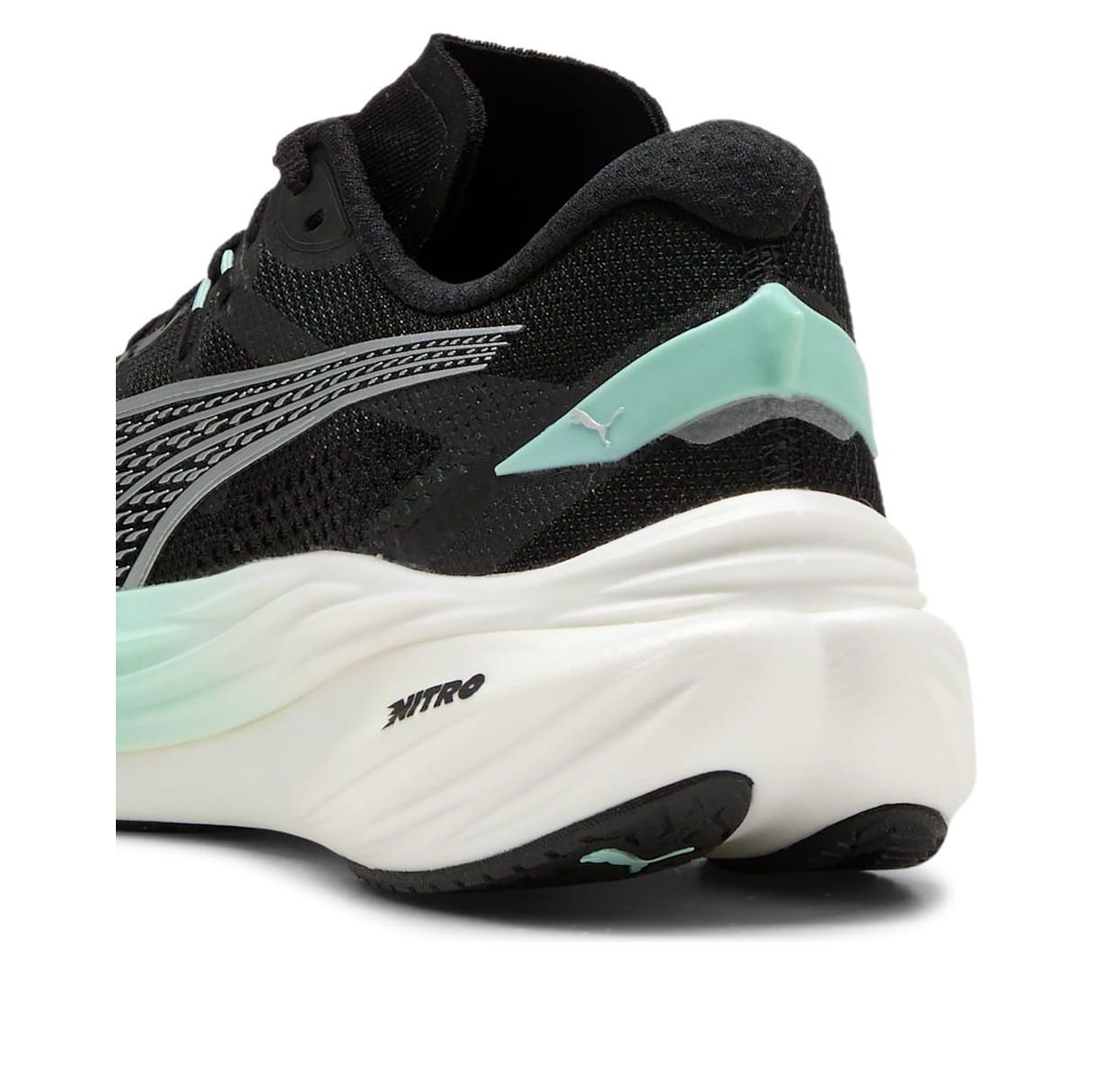 (WMNS) PUMA Deviate Nitro 3 'Black Mint Blue' 309708-22