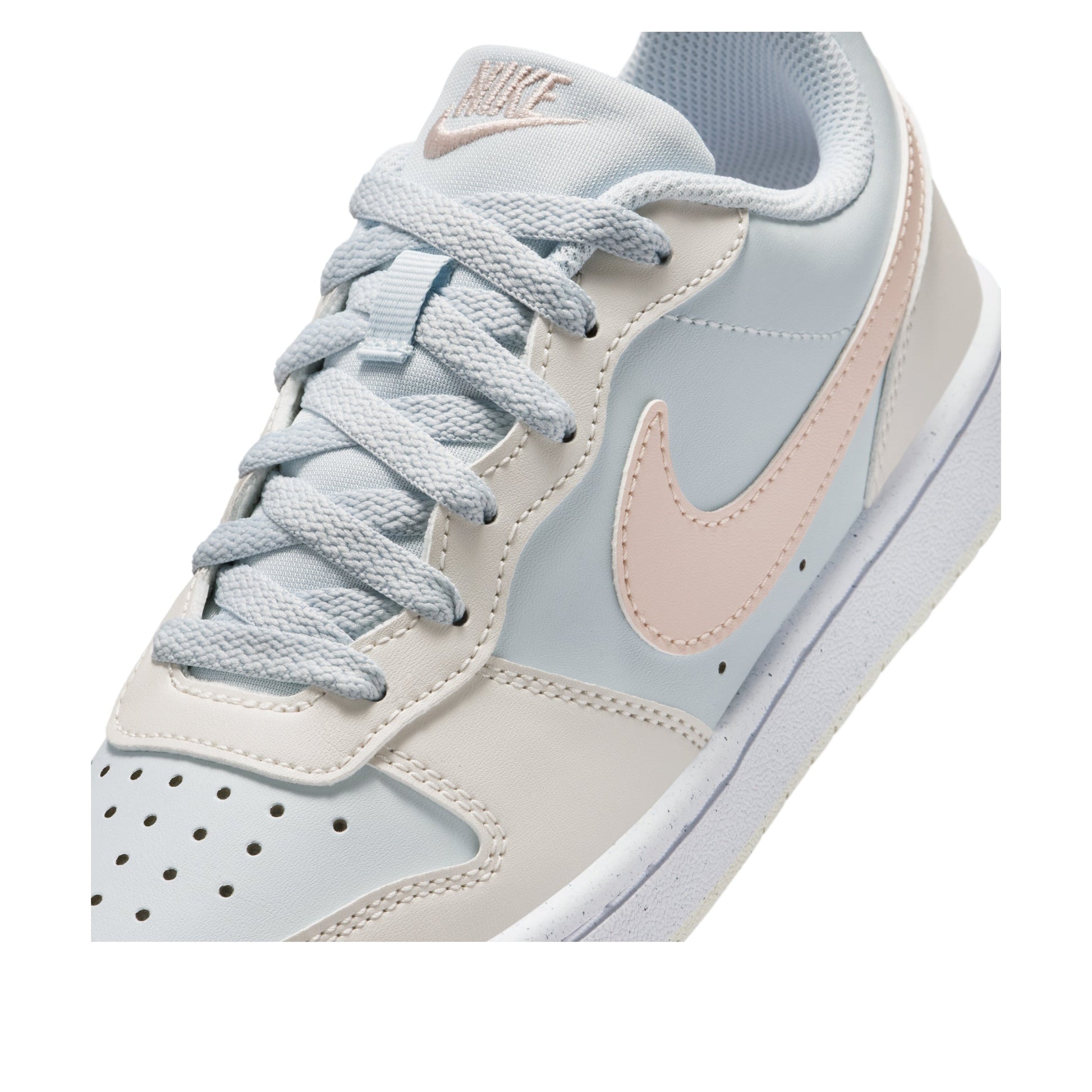 (GS) Nike Court Borough Low Recraft 'Light Blue Gray' DV5456-404