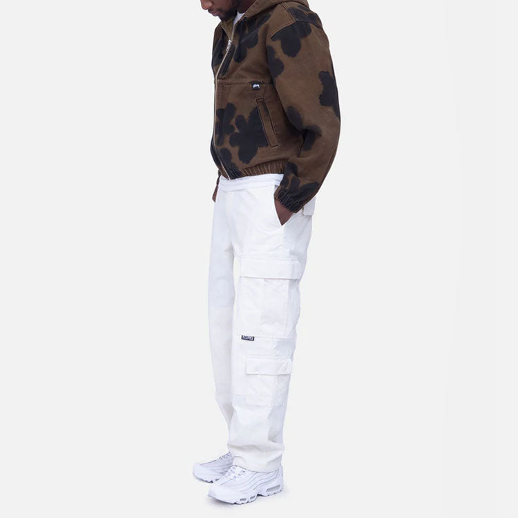 Stussy Floral Dye Work Jacket 'Brown' 115642