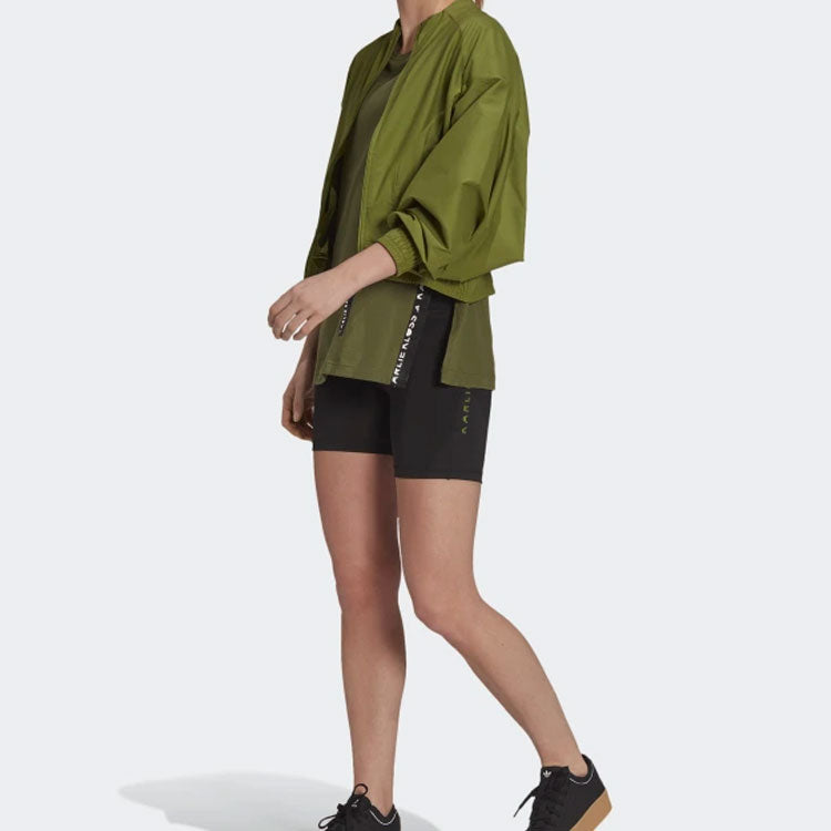 (WMNS) adidas x Karlie Kloss Doll Sleeve Cover Up Jacket Green GQ6056
