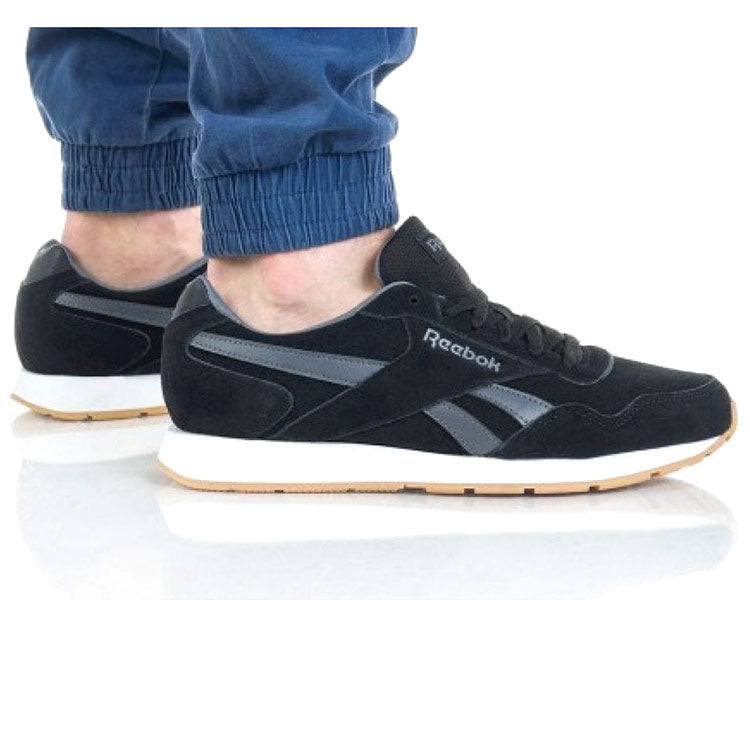 Reebok Royal Glide Sports Casual Shoes 'Black Grey' EF7692