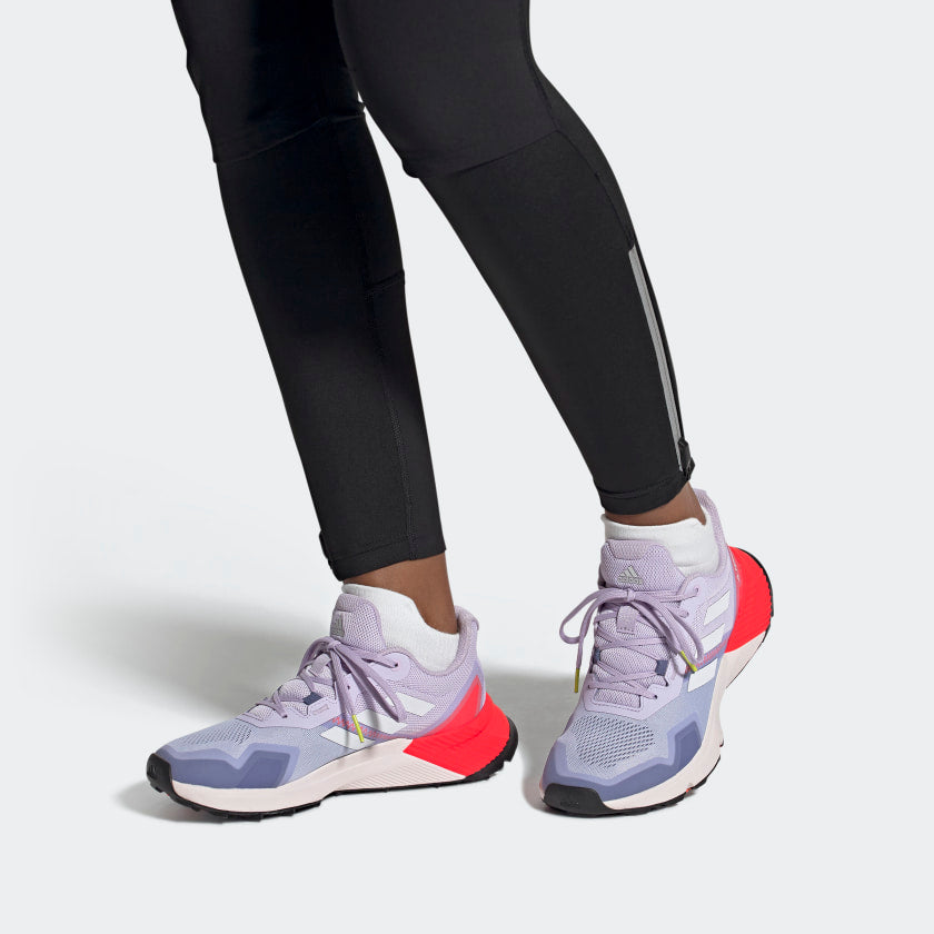 (WMNS) adidas Terrex Soulstride Trail 'Violet Tone Solar Red' FY9258