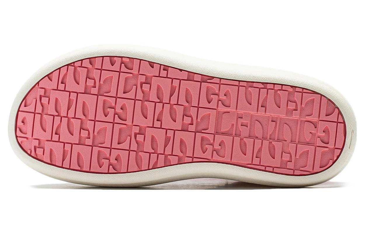 (WMNS) Li-Ning Platform Skate Shoes 'Pink White' AZGT026-9