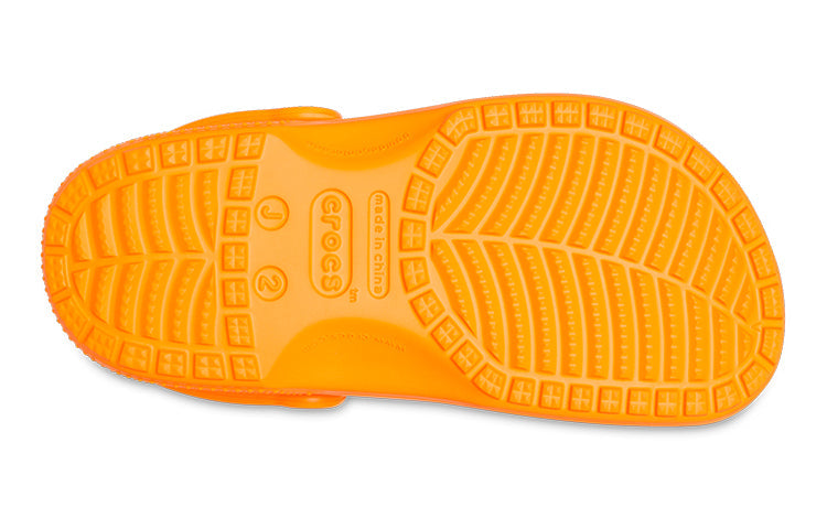 (GS) Crocs Classic Clog 'Orange' 206991-83A