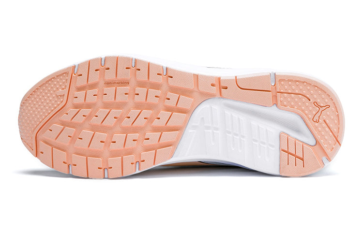 (GS) PUMA Pure Jogger Running Shoes White/Pink 370665-04