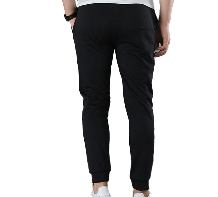 Men's adidas neo Logo Knit Long Pants/Trousers Black FP7444