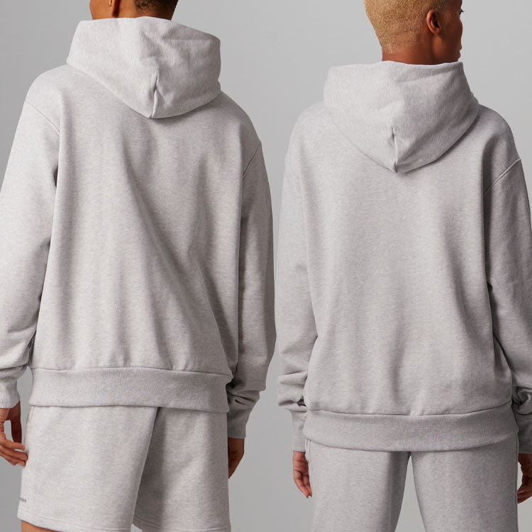 adidas x Pharrell Humanrace Logo Hoodie 'Grey Heather' HG1809