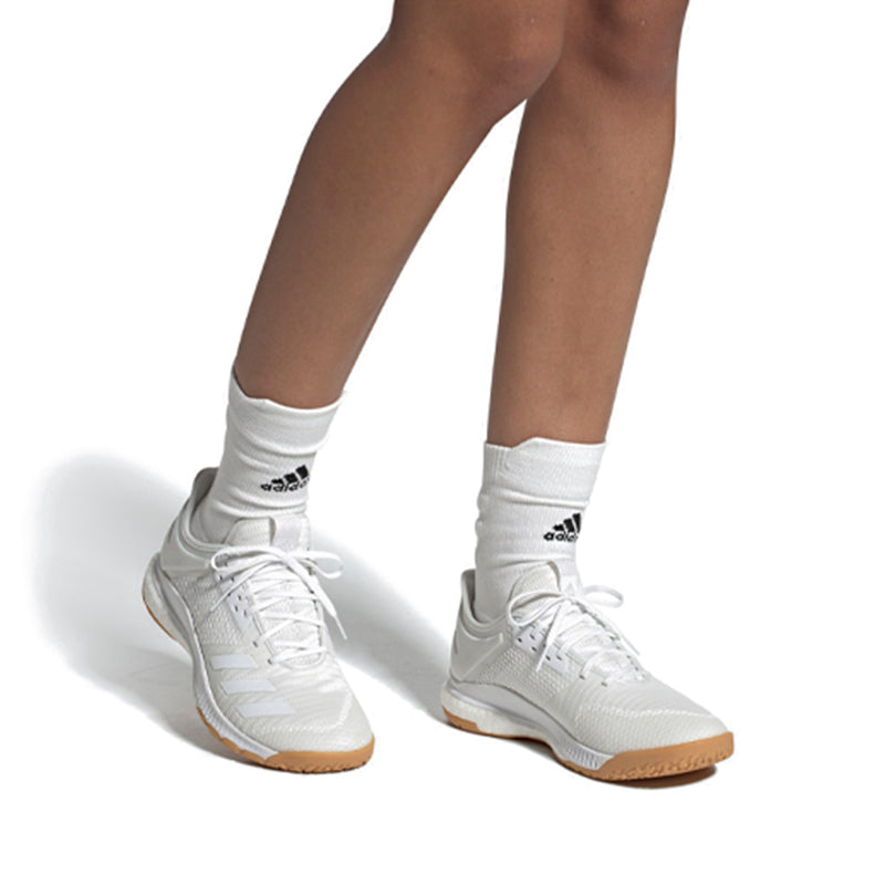 (WMNS) adidas Crazyflight X 3 'Cloud White Gum' D97831