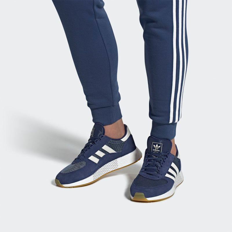 adidas Marathon Tech Shoes 'Tech Indigo Off White Gum' EF4394