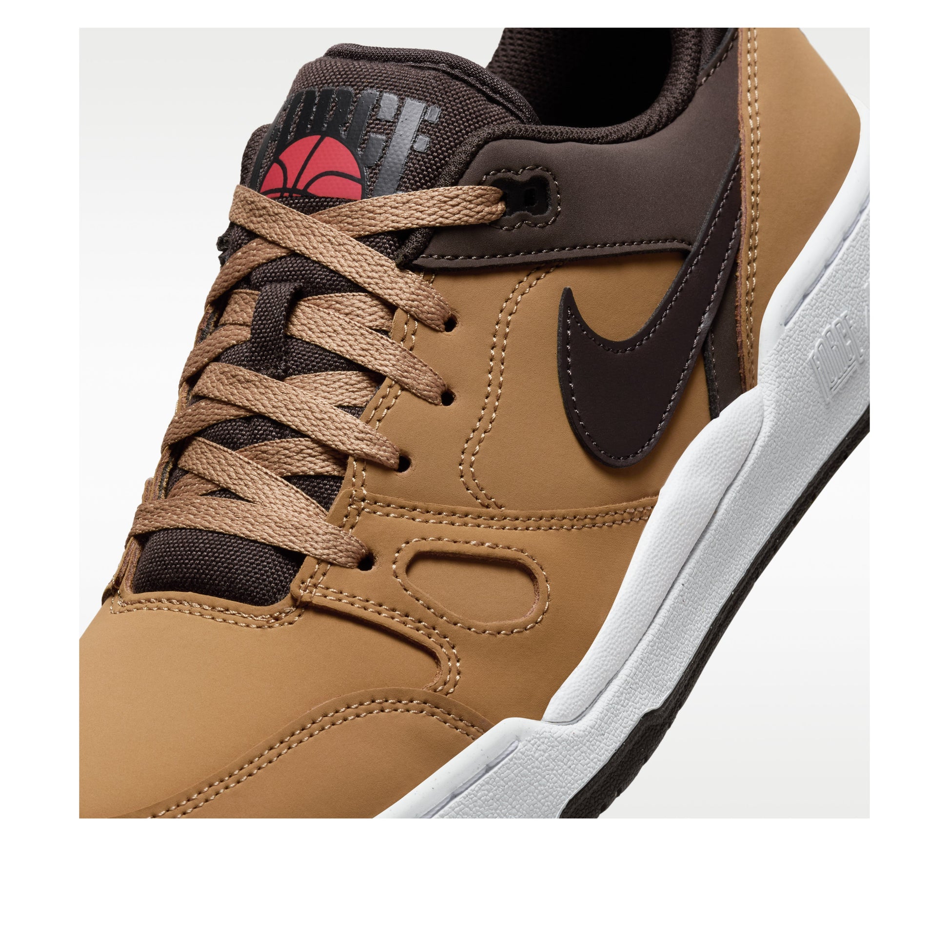 Nike Full Force Low Premium 'Flax Baroque Brown White Velvet Brown' HF7734-200