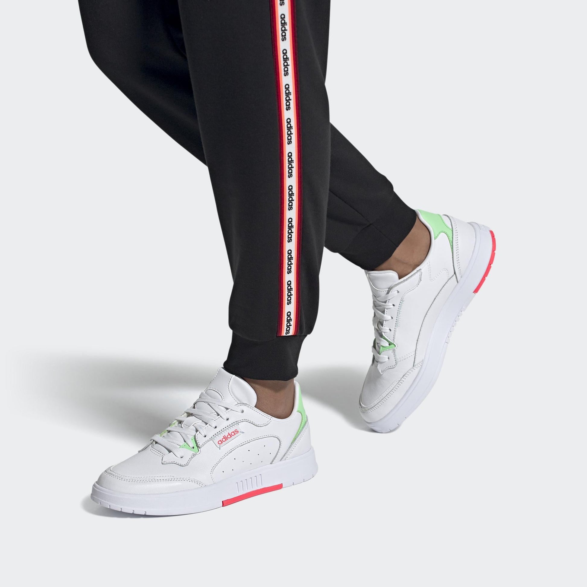 (WMNS) adidas neo Kollide 'White Pink Green' FX9045