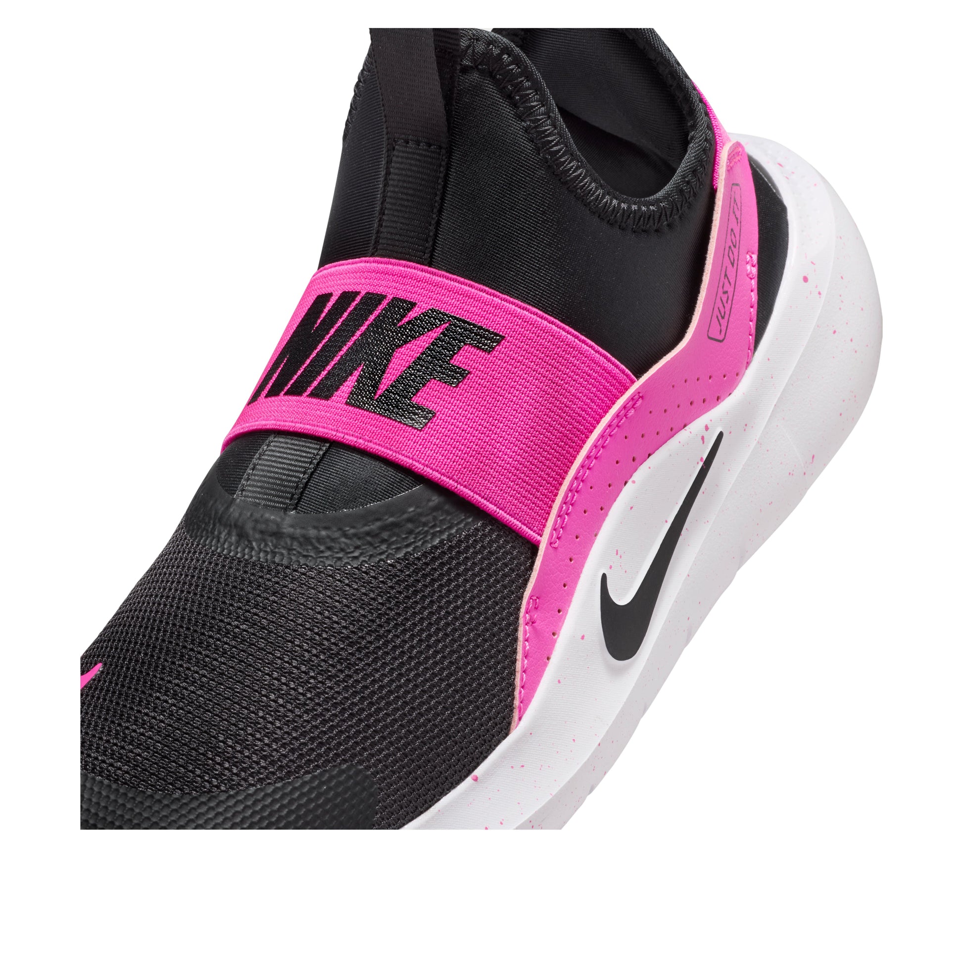 (GS) Nike Flex Runner 4 'Laser Fuchsia White Black' IF2893-604