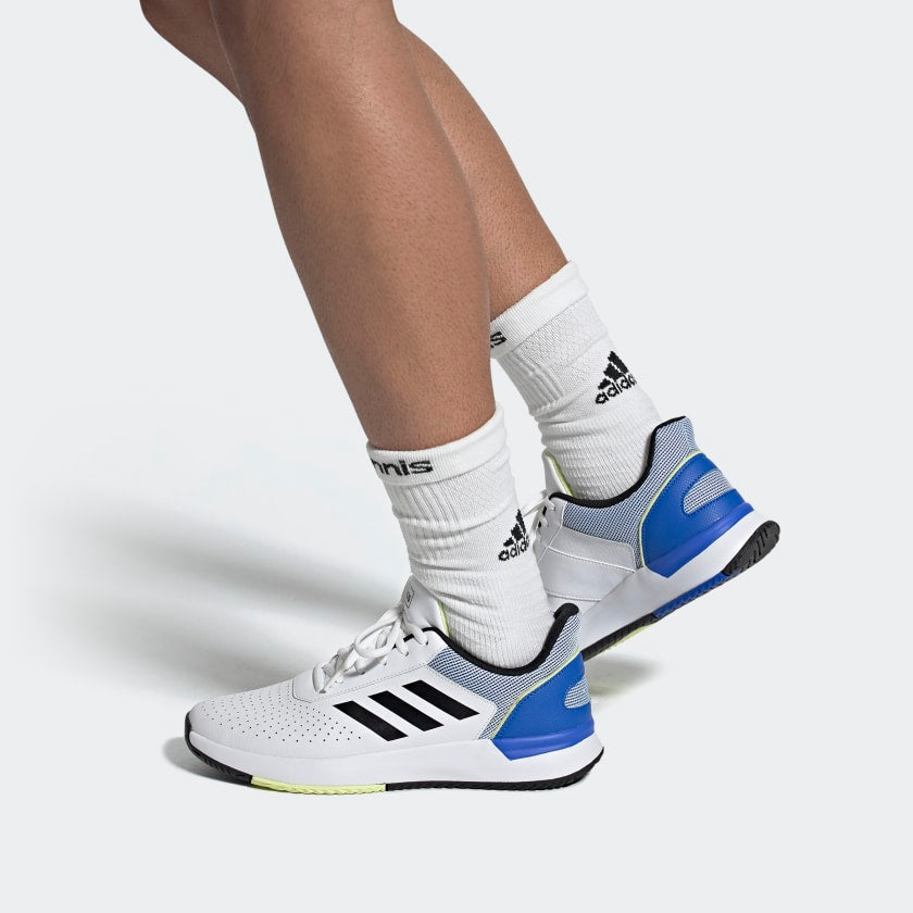 adidas neo Courtsmash White/Blue EG8423