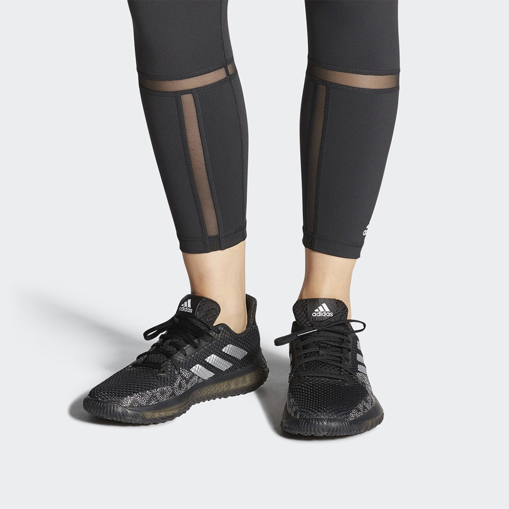 (WMNS) adidas FitBoost Primeblue Trainer 'Black Dash Grey' EF9353