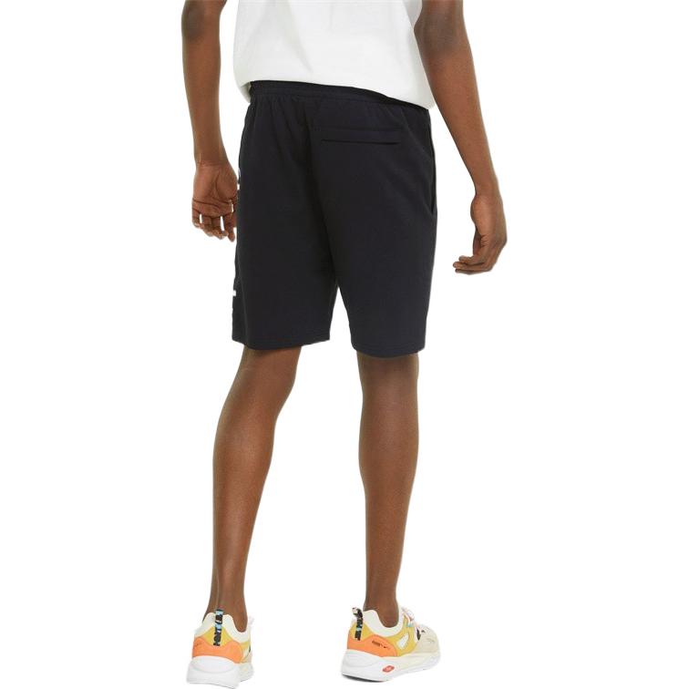 PUMA Nature Camp Graphic Shorts 'Black' 536943-01