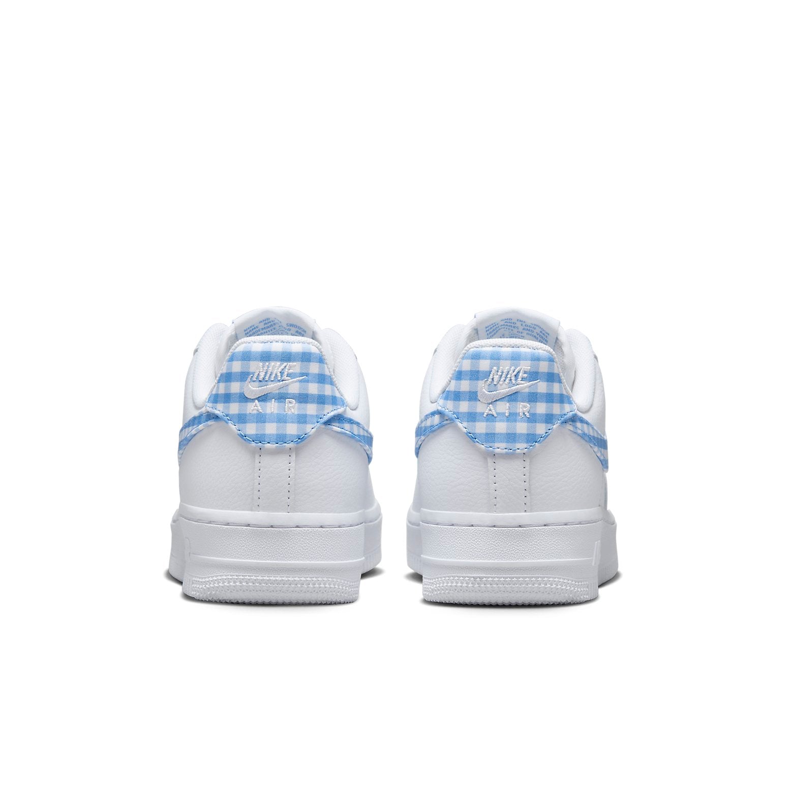 (WMNS) Nike Air Force 1 Low 'University Blue Gingham Plaids' DZ2784-100