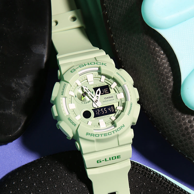 CASIO G-Shock Analog-Digital 'Green' GAX-100CSB-3A
