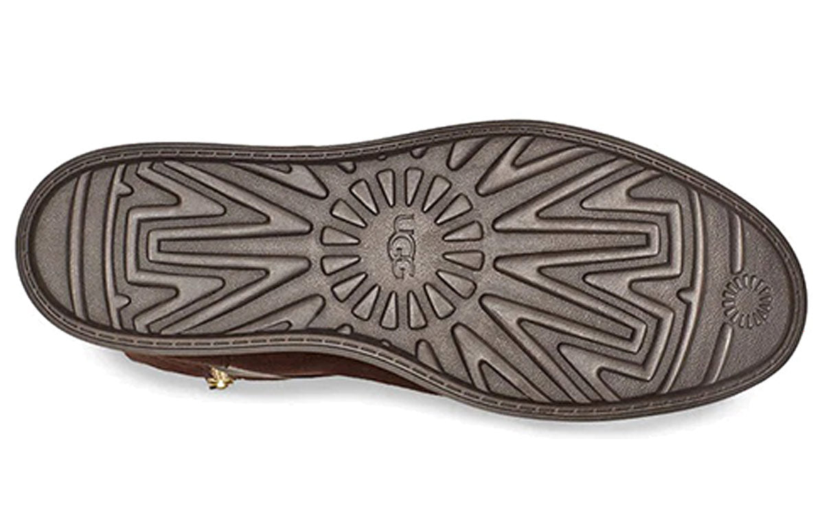 (WMNS) UGG Classic Berge 'Dark Brown' 1107521-DRS
