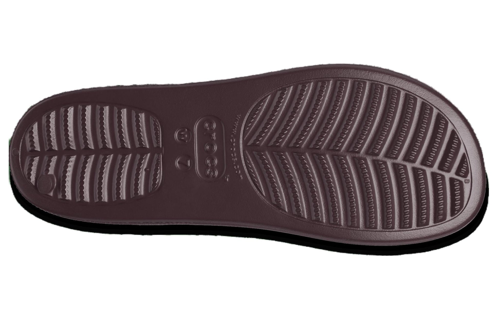(WMNS) Crocs Classic Platform Slides 'Dark Cherry' 208180-6WD