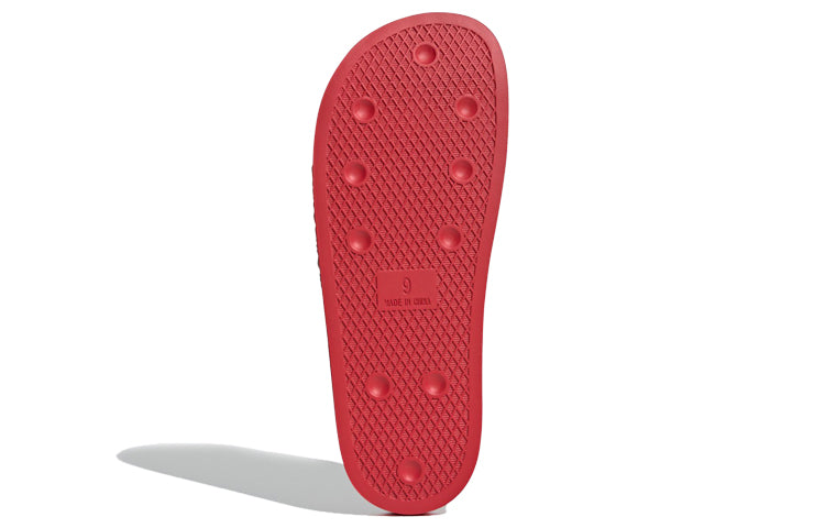 adidas originals Adilette 'White Red' H67739