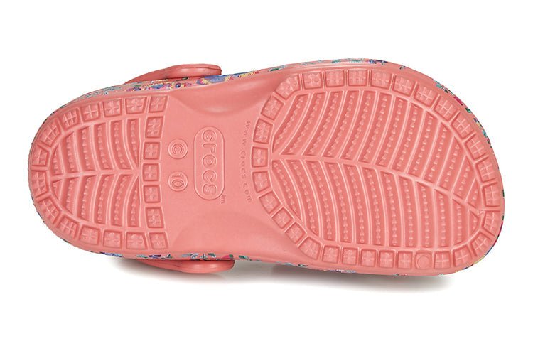 (GS) Crocs x Liberty London Classic Clogs 'Pink Multi' 206514-682