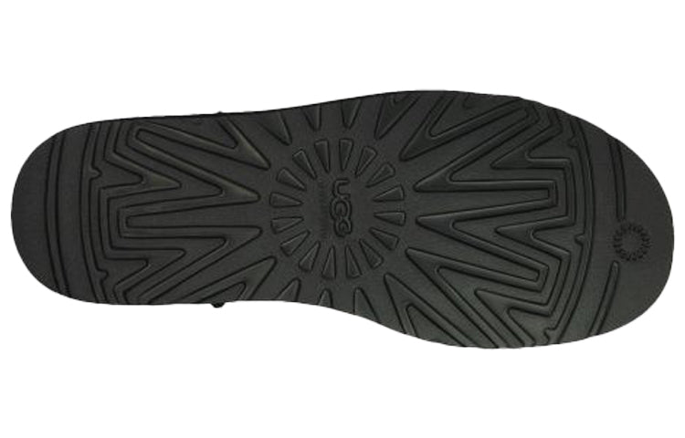 UGG Classic Mini Fleece Lined Snow Boots Black 1002072-BLK