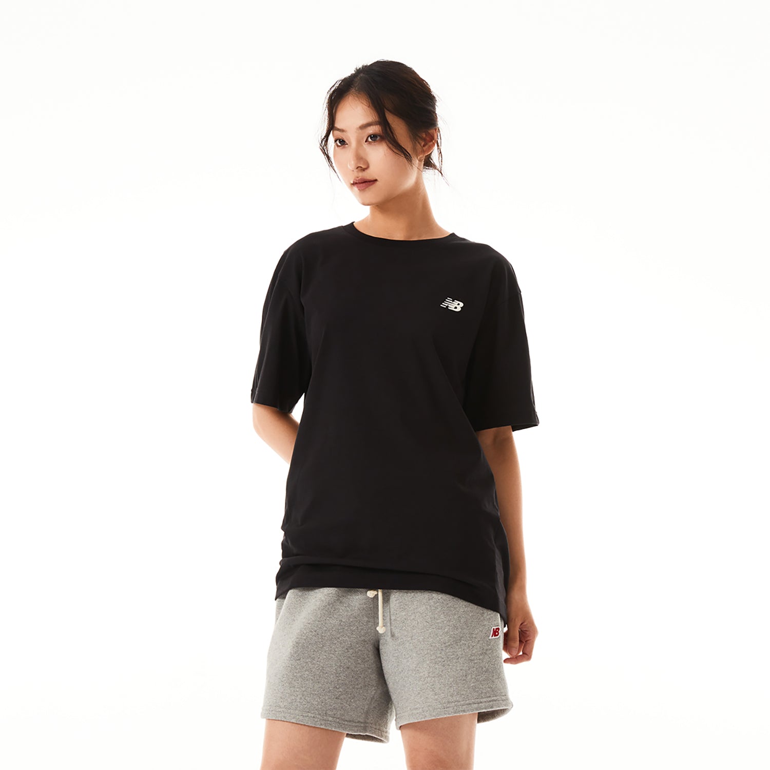 New Balance NB Small Logo T-Shirt Asia Sizing 'Black' NEE24081-BK