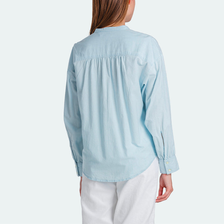 Levis Logo Casual Long Sleeves Shirt Light Blue 85434-0000